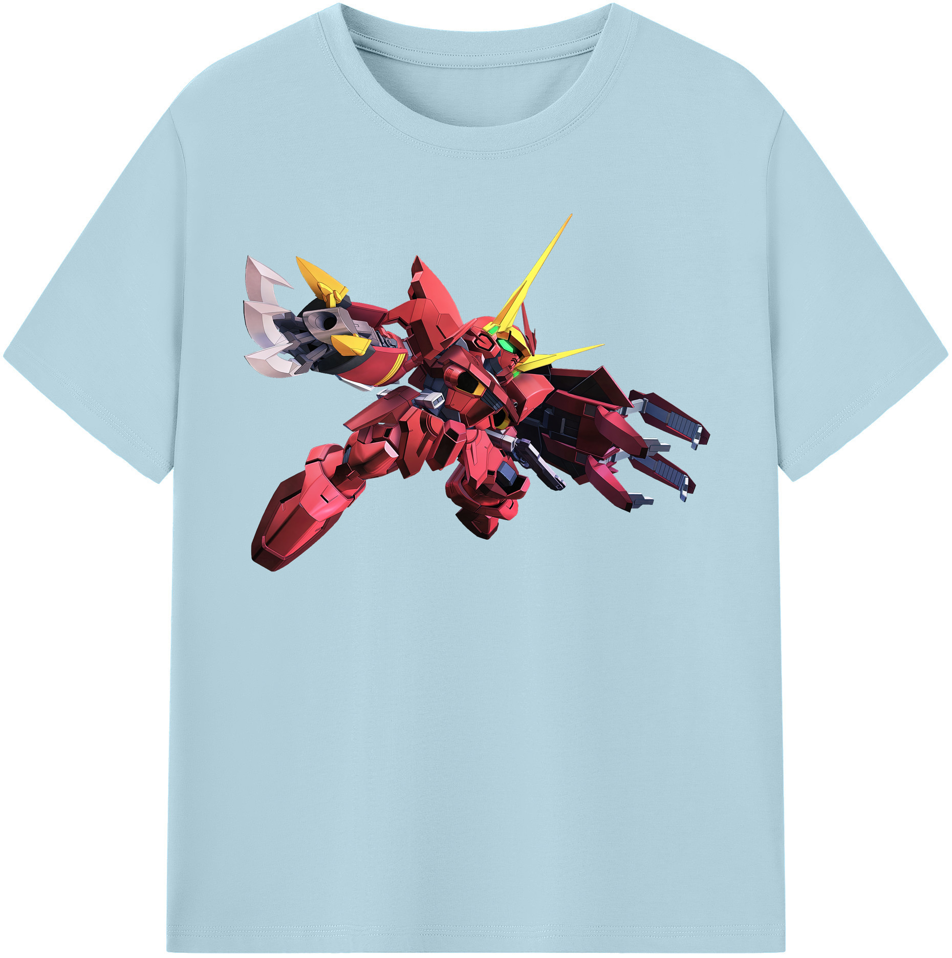 （画像用） 機動戦士ガンダム Mobile Suit Gundam 綿100％半袖Tシャツ（フロントプリント）
